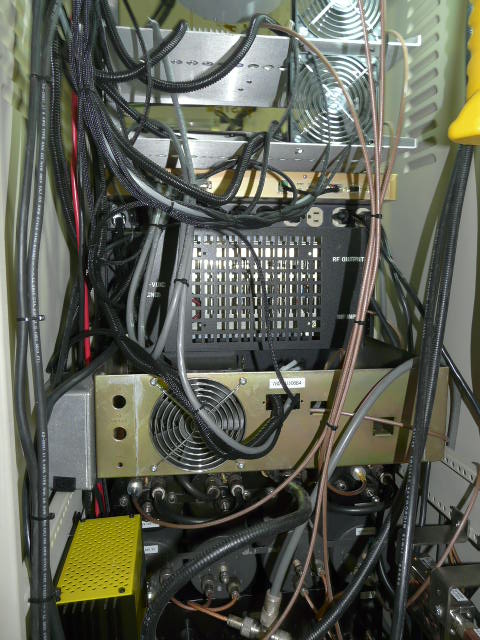 Inside the back.